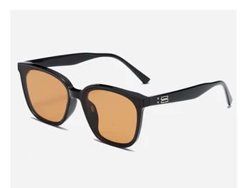 2023 Нови слънчеви очила в квадратна рамка, дамска мода в стил ретро, Мъжки защита UV400 на едро