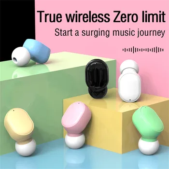 Bluetooth слушалка One Mini с шумопотискане, Безжични слушалки Macarone с една подложка, Bluetooth слушалки, Спортна Bluetooth слушалка
