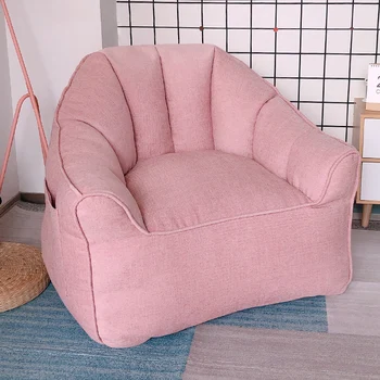 Foldout диван-татами, Ергономичен Прост Едноспален диван, Розово Извит Диван, спалня Мебели в италиански стил Soggiorno