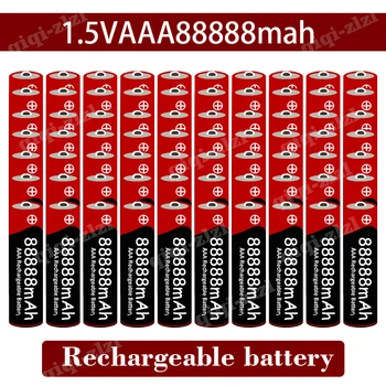 Акумулаторна батерия клас ААА голям капацитет капацитет 88888 ма, оригиналната 1,5 В, подходящ за led лампи, играчки, MP3 и други устройства