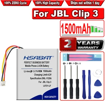 Батерия HSABAT 1500 mah за JBL Клип 3, Clip 3AN, Clip 3SAND