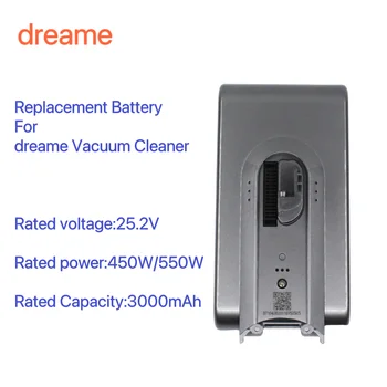 Преносим Безжичен Aspirador от Dreame-Acessório, акумулаторна батерия за подмяна, V11, V11SE, V12 V12 Pro Оригинал, Novo
