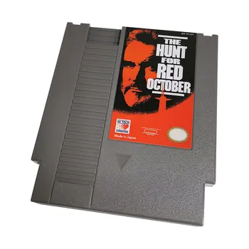 Игри касета Hunt For red october с 72 на контакти За 8 битови игрови конзоли NES NTSC и PAl