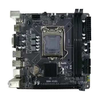 Дънната платка на настолен компютър B85 LGA1150 DDR3X2 16GB 240PIN ECC Слот за оперативна памет, VGA + HD PCIE X16 С Поддръжка на процесор I7/I5/I3/E3