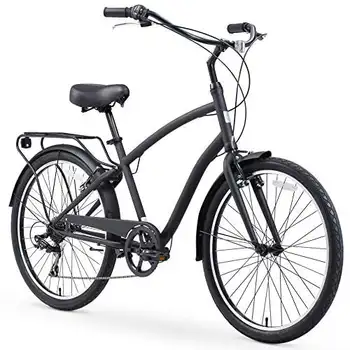 мъжки хибриден велосипед journey Steel с опакото на часова, 7-степенна скоростна кутия, 26 инча Колела, матова рама Quadro мтб boost aluminio Ostro carbon