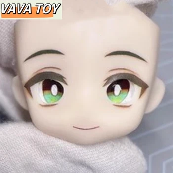 Tighnari Ob11 Face GSC Глинен човек Genshin Impact с отворен око, предна панел, ръчно изработени аксесоари за кукли Безплатна доставка