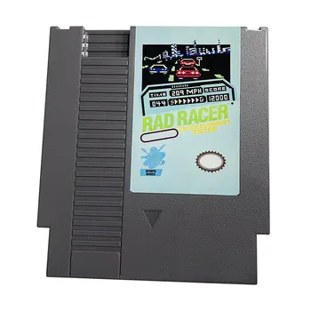 8-Битова Детска карта на 72 Контакт Rad Racer NTSC и Pal Версия на Патрона видео игри За NES,