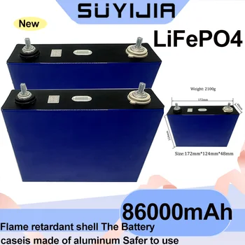 Нов 3,2 V 86AH Lifepo4 Батериите Клас A Литиево-желязо-Фосфатный Батерия за АВТОБУСА 12V 36V 48V АВТОБУСА, Микробуси Кемперов EV на Електрически превозни средства