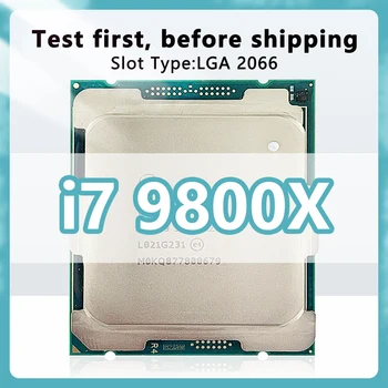 Core i7-9800X Процесор 14 нм, 8 Ядра, 16 потоци, 3,8 Ghz, 16,5 Mb, 165 W, процесор LGA2066 за десктоп дънна платка X299 i7 9800X