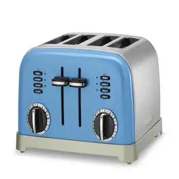 Класически тостер от 4 метали, синьо