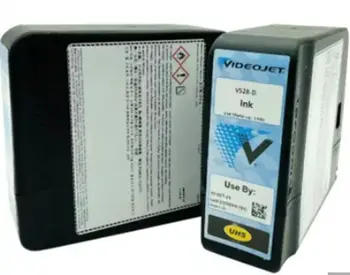 Videojet V528-D черно мастило MEK за мастилено-струен принтер непрекъснато действие от серия 1000