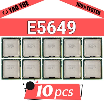 Използва се 10шт E5649 (кеш 12 М, 2.53 Ghz, 5,86 Rm/с Intel QPI) Настолен процесор в LGA 1366