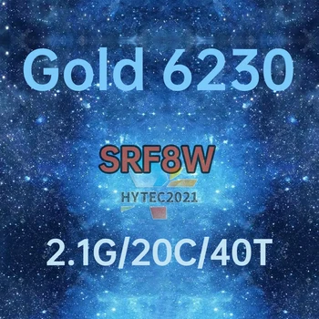 Xeon Gold 6230 SRF8W 2.1ghz, 20 ядки, 40 потоци, 27,5 MB, 125 W, LGA3647 C621