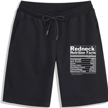 Мъжки къси панталони Redneck Факти за хранене, забавни, готини, от стръмни памук, стръмни, за мъже, за мъжете с елегантен дизайн, коледни, стръмни