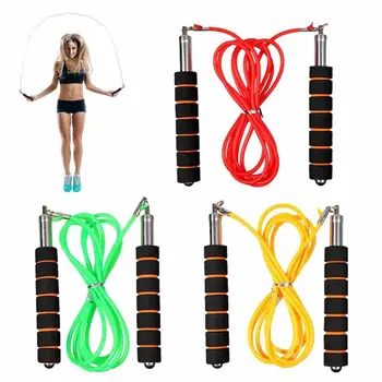 Скачане на въже Скоростни въжета за мъже и жени, Аеробни упражнения, мини писалка с кабел регулируема дължина