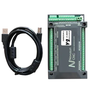 CNC 4 Ос Mach3 USB карта на 200 khz Фреза с ЦПУ 3 4 6 Axial карта за управление на трафика Breakout Board за 