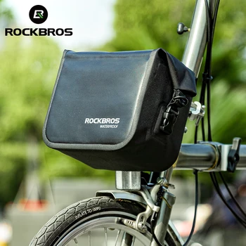 Rockbros bicicleta Чанта Велосипедна Рамка Чанта на Предната Тръба Джоба Наплечная Чанта bmx Водоустойчива Чанта На Волана Аксесоари За Велосипеди