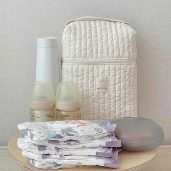 За многократна употреба пера бебешки пелени, чанта-органайзер за пътуване, чанта за съхранение на памперси, голяма чанта голям за мама