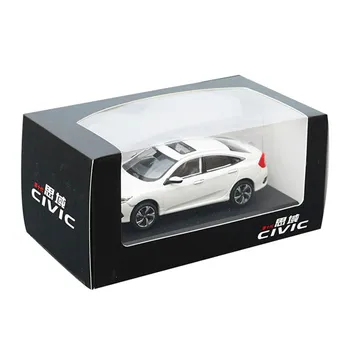 Симулация модел на автомобила Honda Civic в мащаб 1:43, рафтинг, Леене под налягане, Метална играчка, подарък, Коллекционный сувенири, играчки за момчета