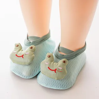 Обувки за малки момичета, летни чорапи за деца, 2 бр., нескользящие изолационни чорапи с герои от анимационни филми, Размер 4, обувки за Тенис за момичета